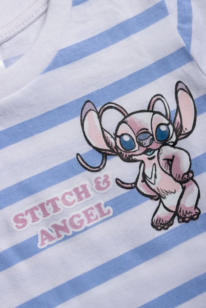 3 Pack Stitch Tshirt Blue