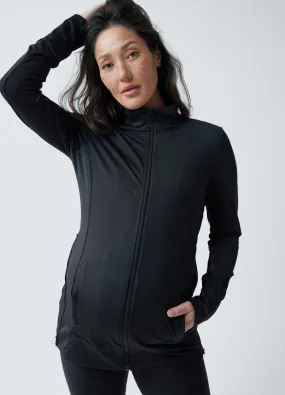 Active Maternity Side Zip Jacket