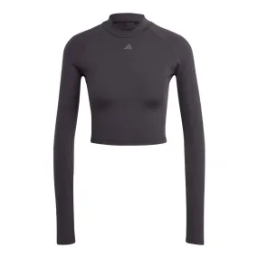 adidas - Women's Hiit Heat.Rdy Long Sleeve Crop T-Shirt (HY3220)