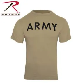 AR 670-1 Coyote Brown Army Physical Training T-Shirt