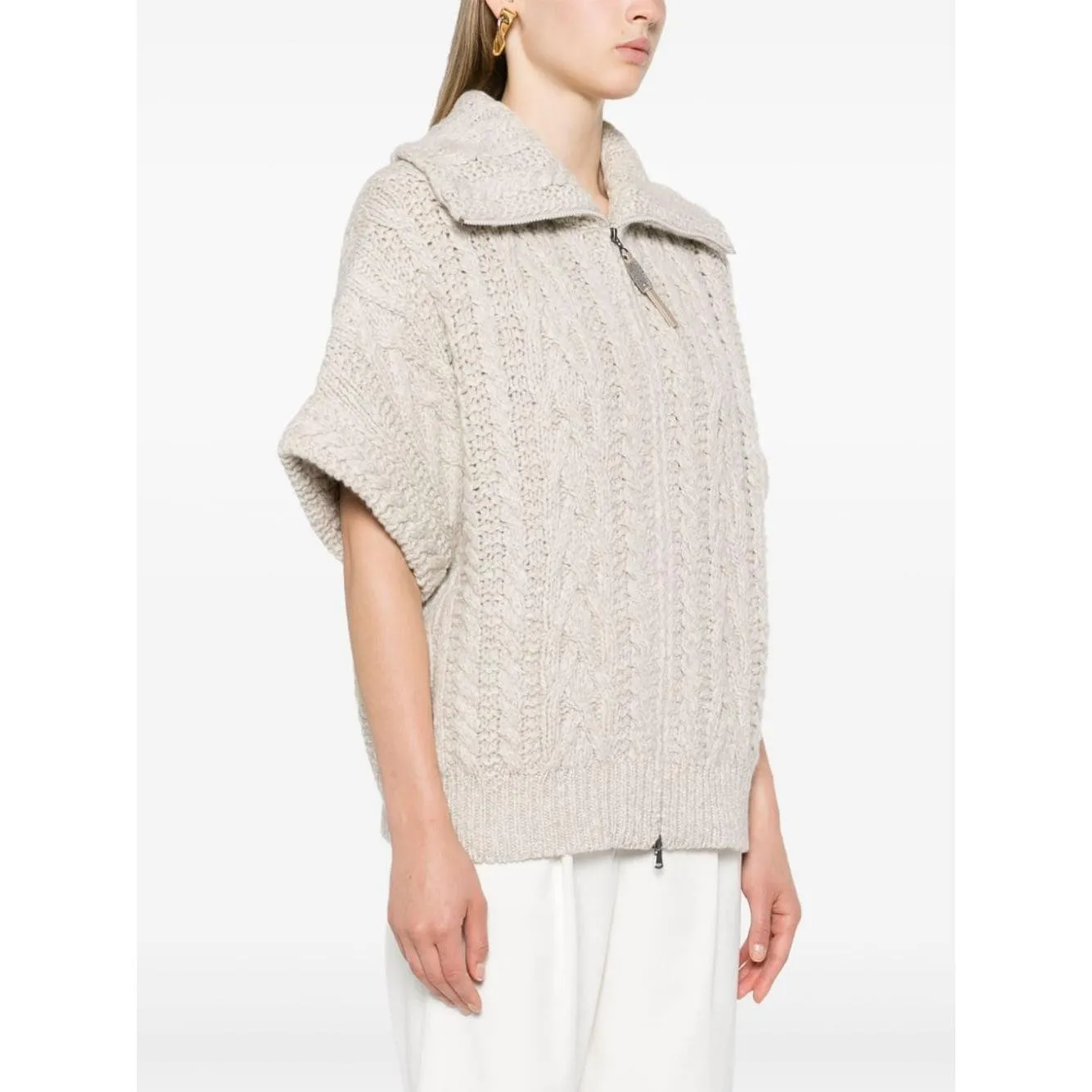 Brunello Cucinelli Sweaters Light Grey