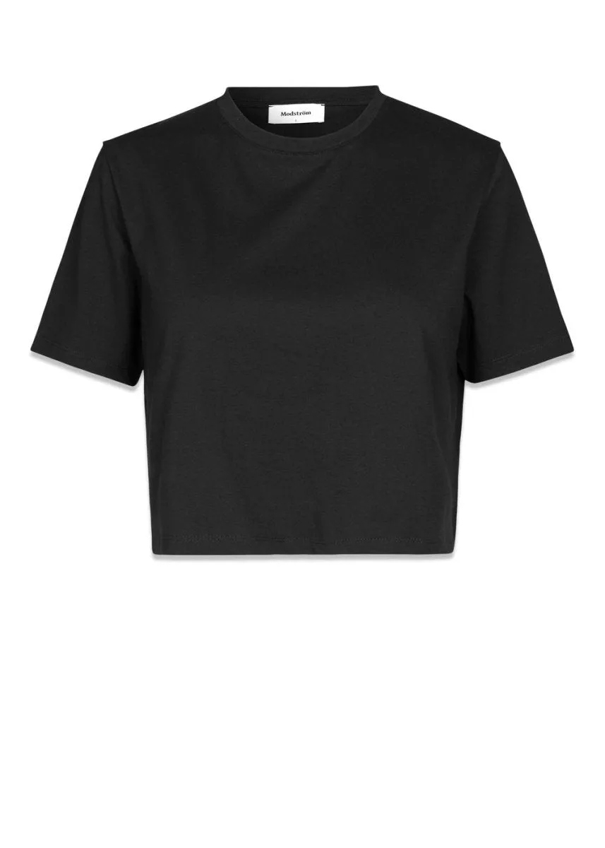 CadakMD crop t-shirt - Black