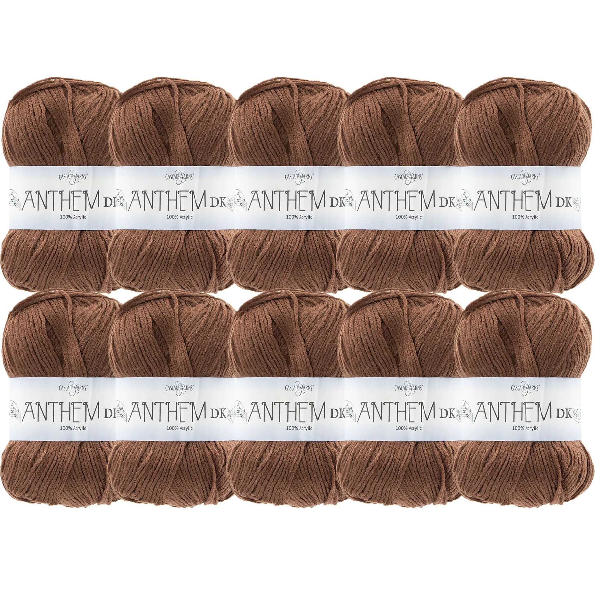 Cascade Yarns Anthem DK Yarn - 43 Tortioseshell - 10-Pack