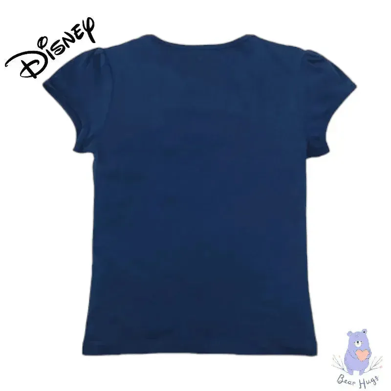 Cinderella Print Round-Neck T-shirt