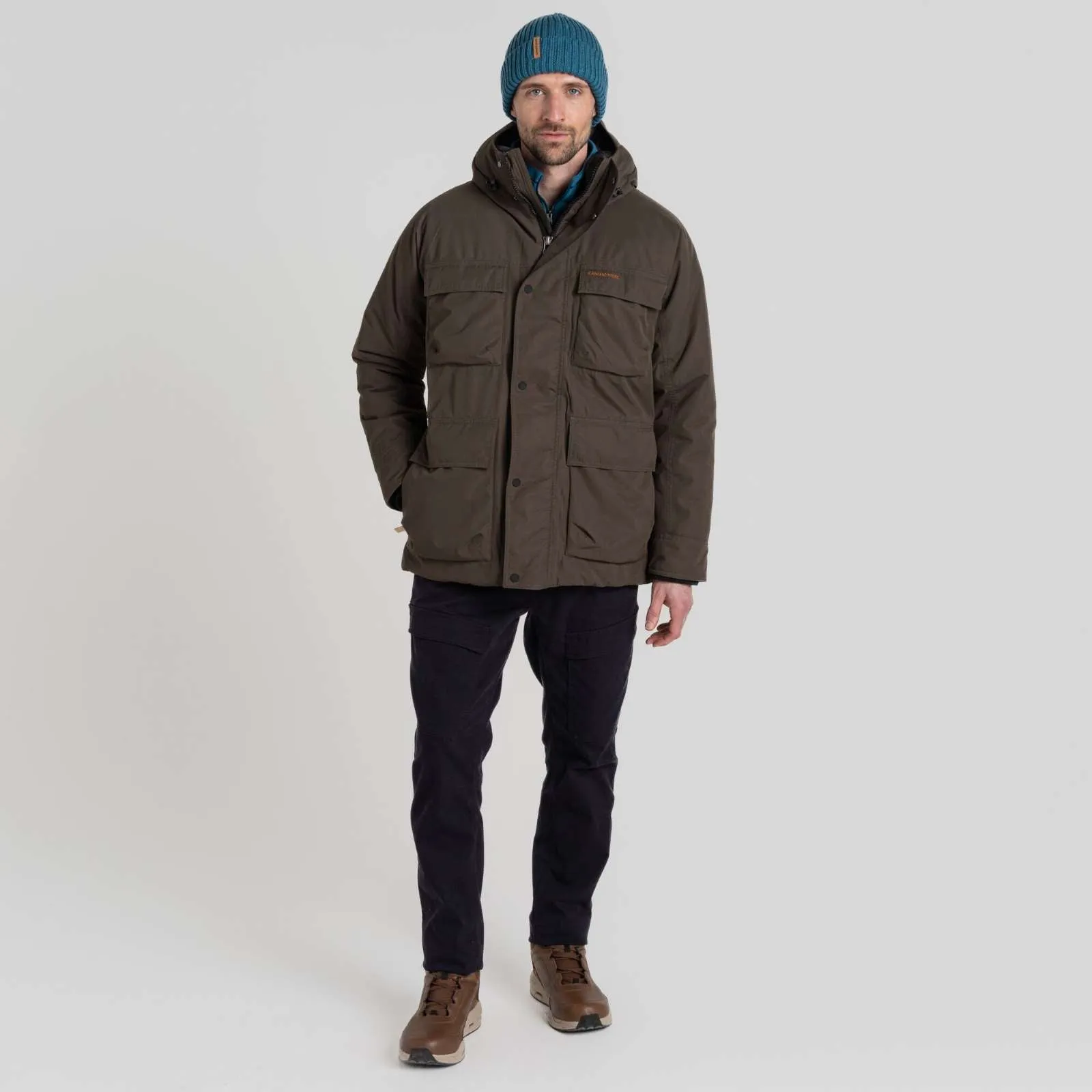 Craghoppers Mens Hamps National Trust Waterproof Winter Jacket