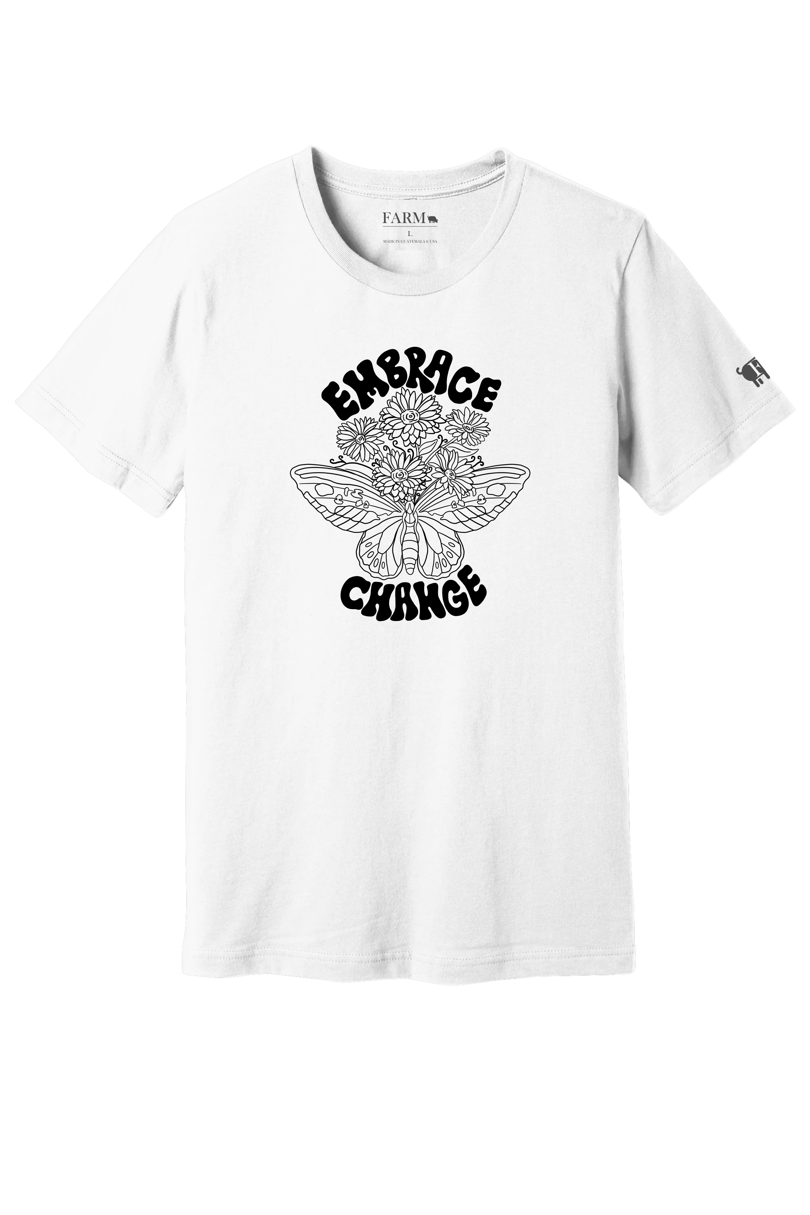 Embrace Change T-Shirt Adult - Future is Bright Collection by Farm Brand - 1 of 1000