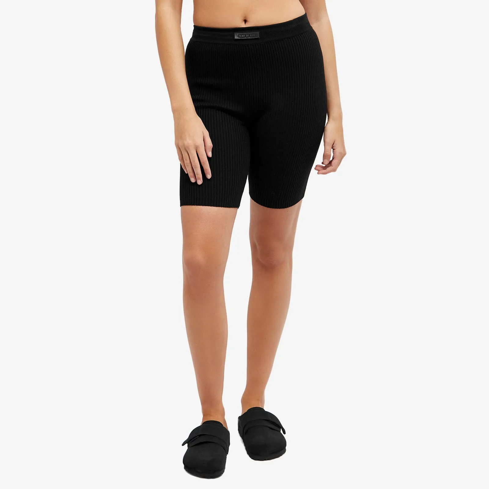 Fear Of God Essentials Essentials Biker Shorts, black