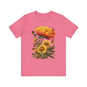 Flower Sunlit Garden T Shirt