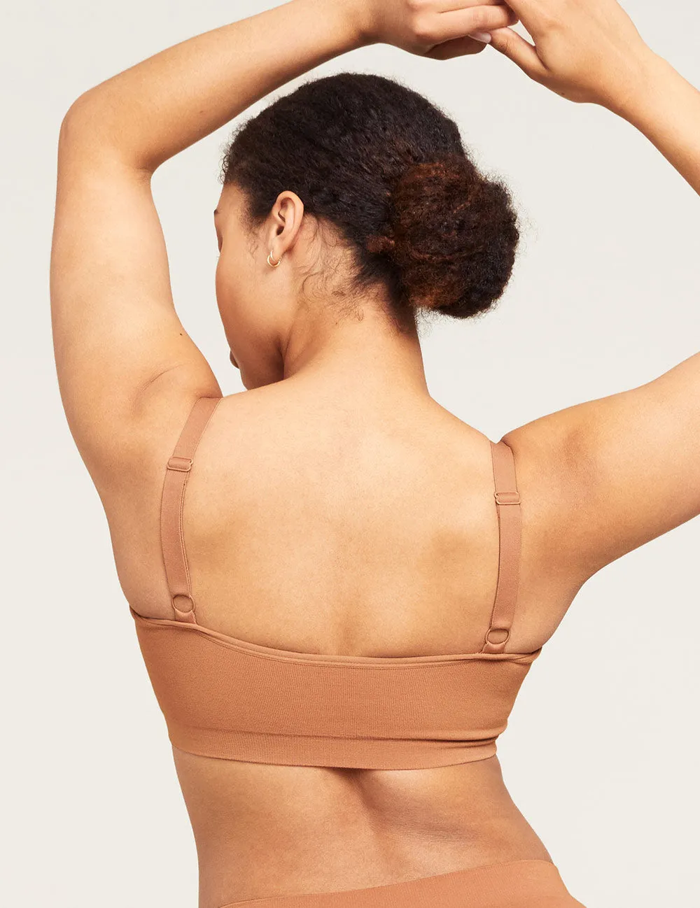 Full Bust Wireless Bra - Nude 2