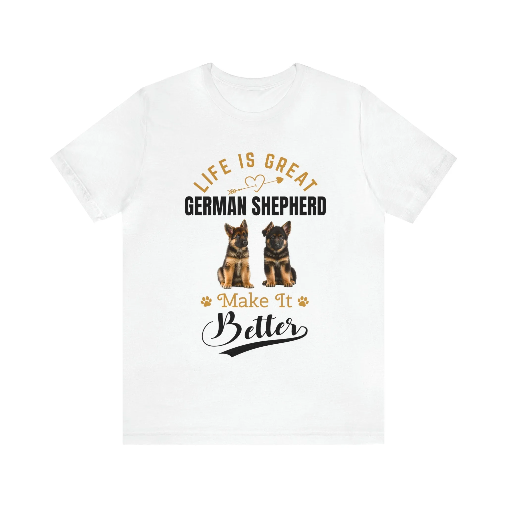 German Shepherd T-shirt | Dog lovers T shirt | Custom printing | t-shirt novelty | Dog Owner Gift | Vintage tees