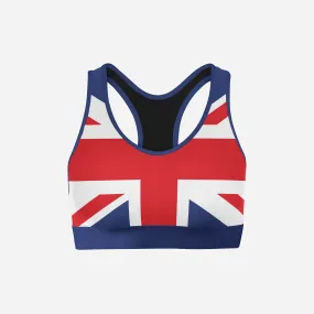 Girl Power (UK Flag) - Sports Bra