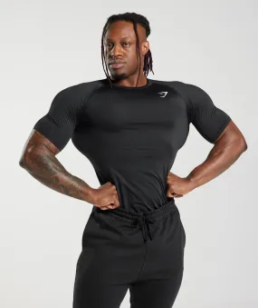 Gymshark Element Baselayer T-Shirt - Black