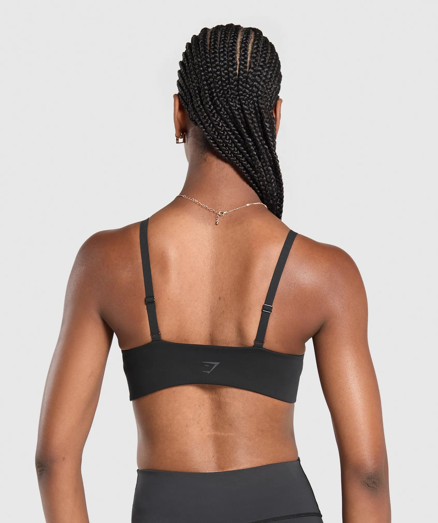 Gymshark Twist Front Bralette - Black