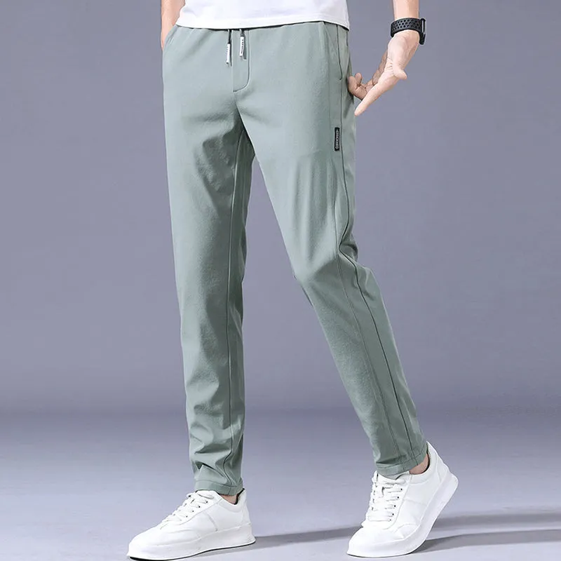 Ice Silk Casual Pants