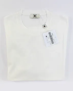 Kired Kiton T-Shirt White - Crêpe Cotton EU 54/ XL