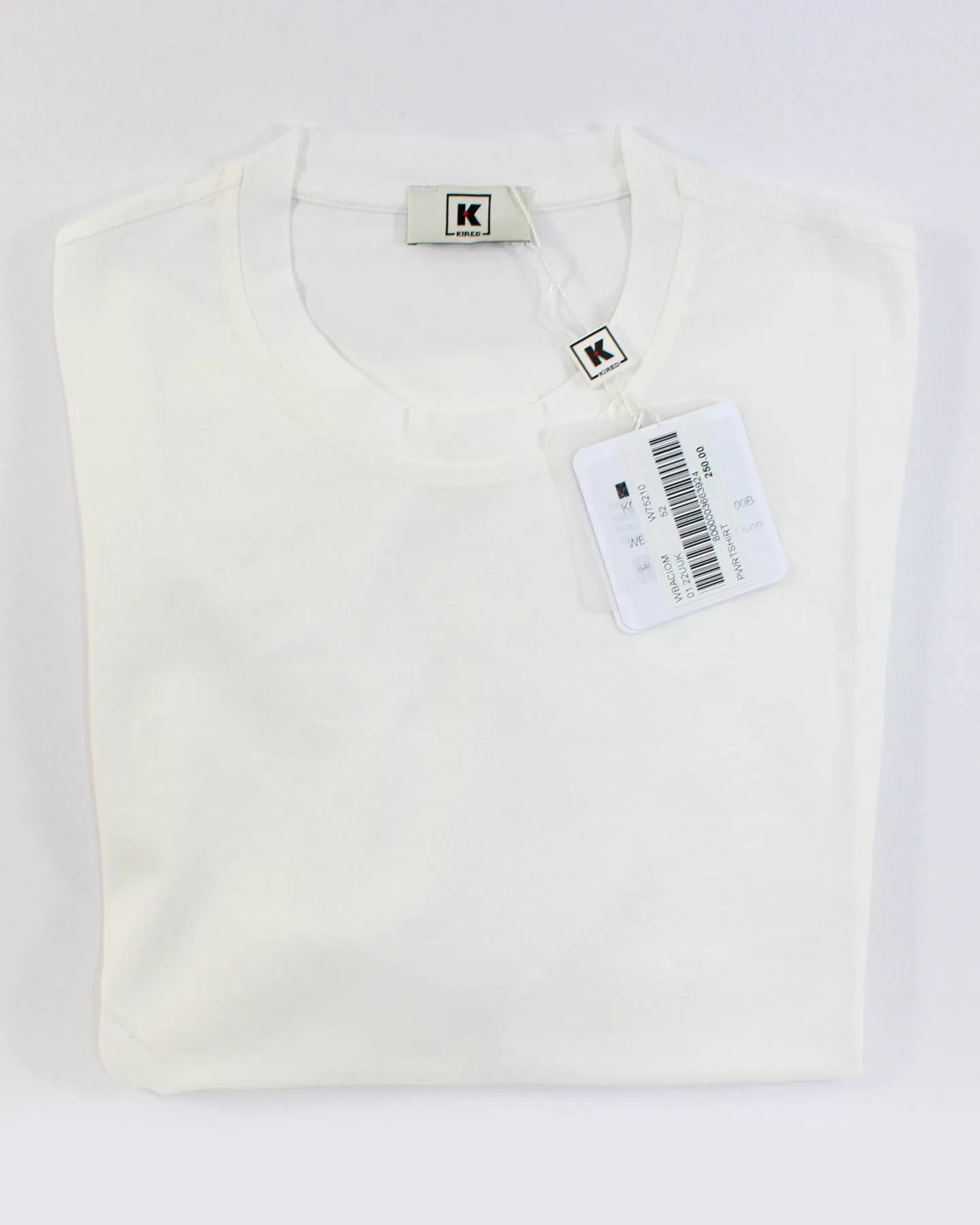 Kired Kiton T-Shirt White - Crêpe Cotton EU 54/ XL