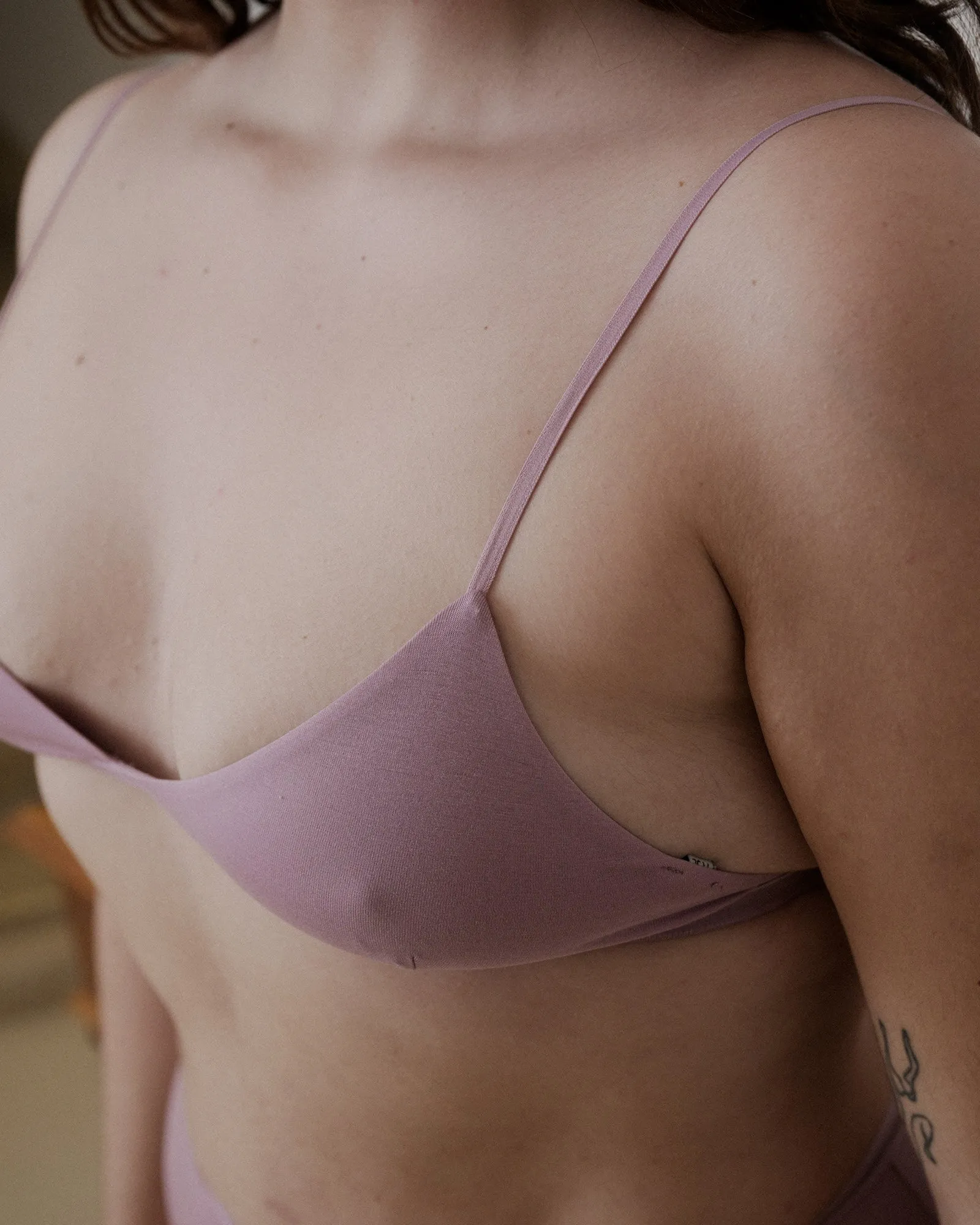 Mississippi Bra - Bamboo Lyocell - Still Purple