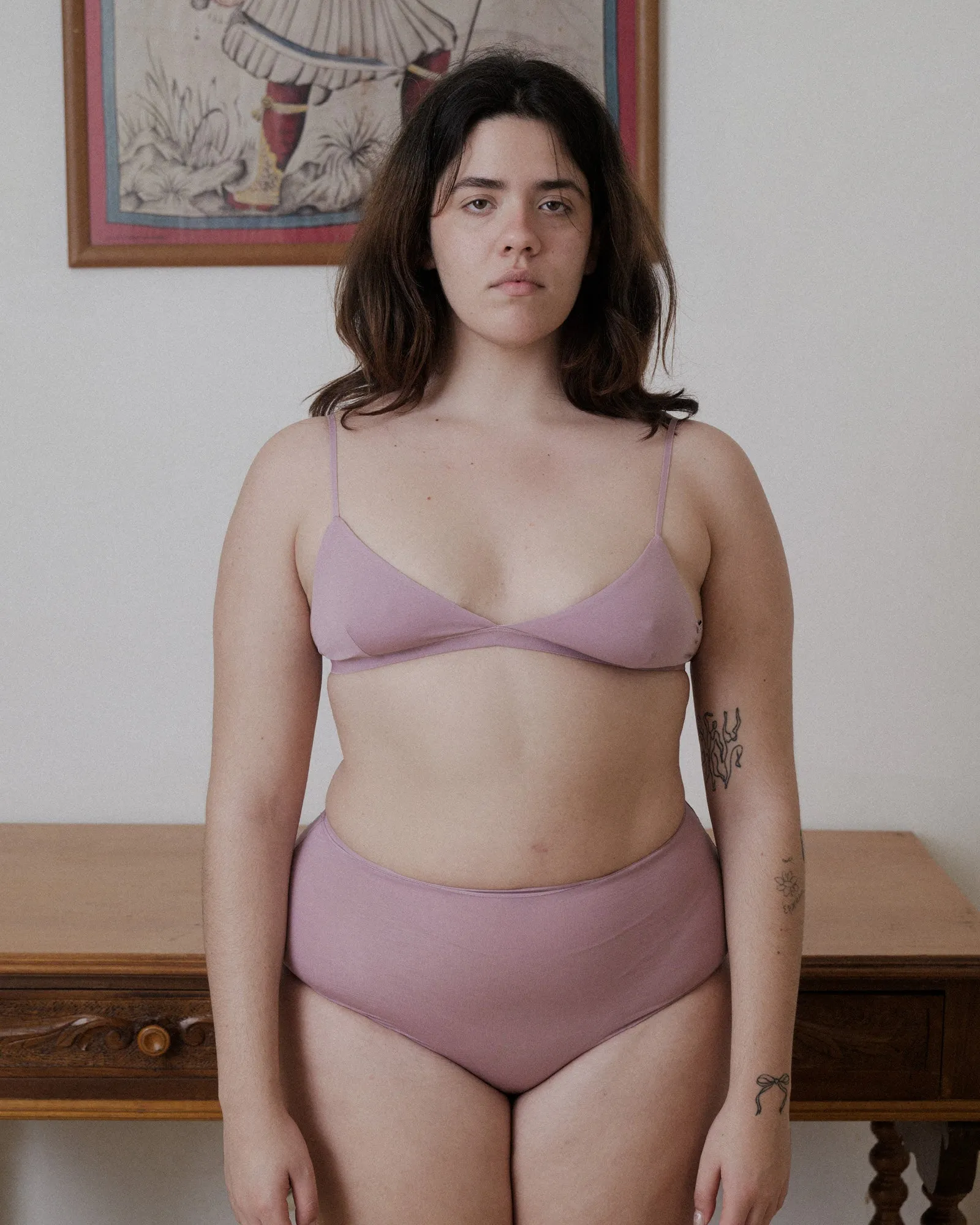 Mississippi Bra - Bamboo Lyocell - Still Purple