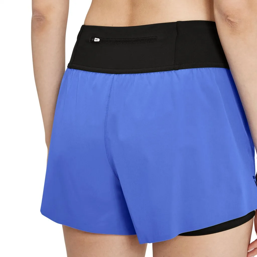 On Running Running Shorts (Womens) - Cobalt/Black