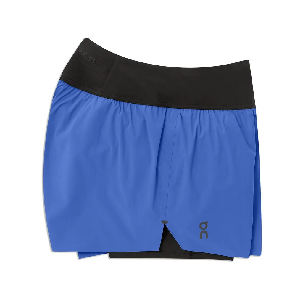 On Running Running Shorts (Womens) - Cobalt/Black