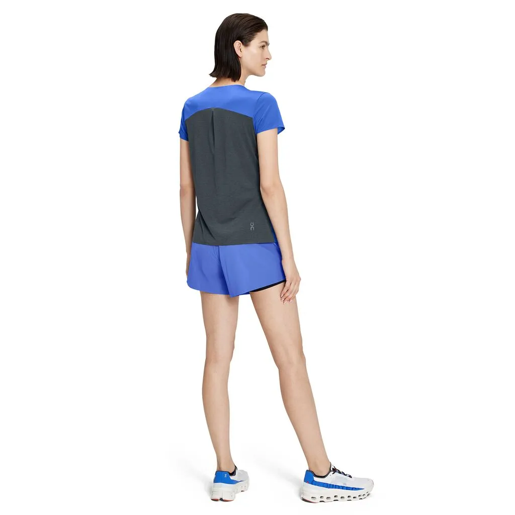 On Running Running Shorts (Womens) - Cobalt/Black