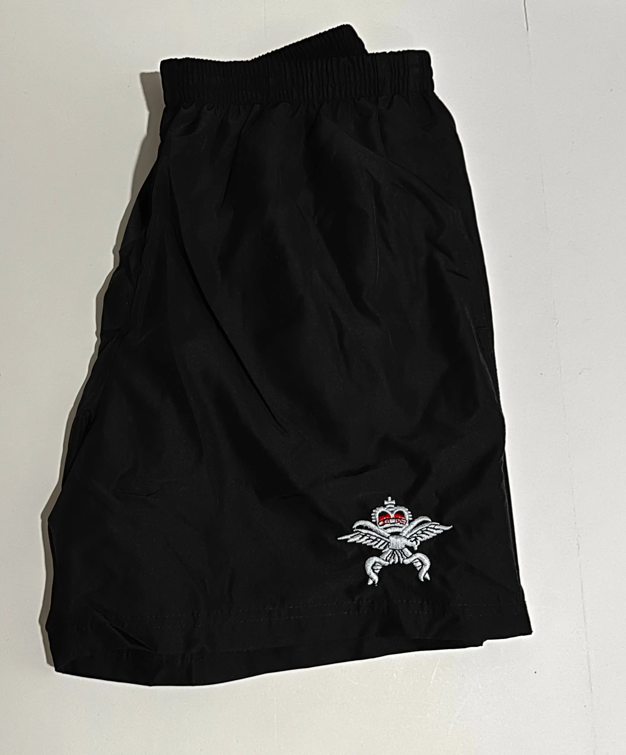 RAF Black PTI Running Shorts