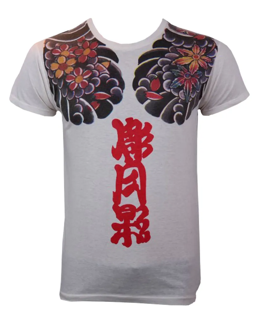 Thai Drawing Oni Mask T-Shirt