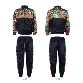 Top King TKTRS-009 TRACK SUITS M-XXL Black (SET)