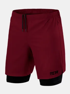 Ultra 2-in-1 Running Short For Men With Back Zip Pocket & Internal Compression Lining