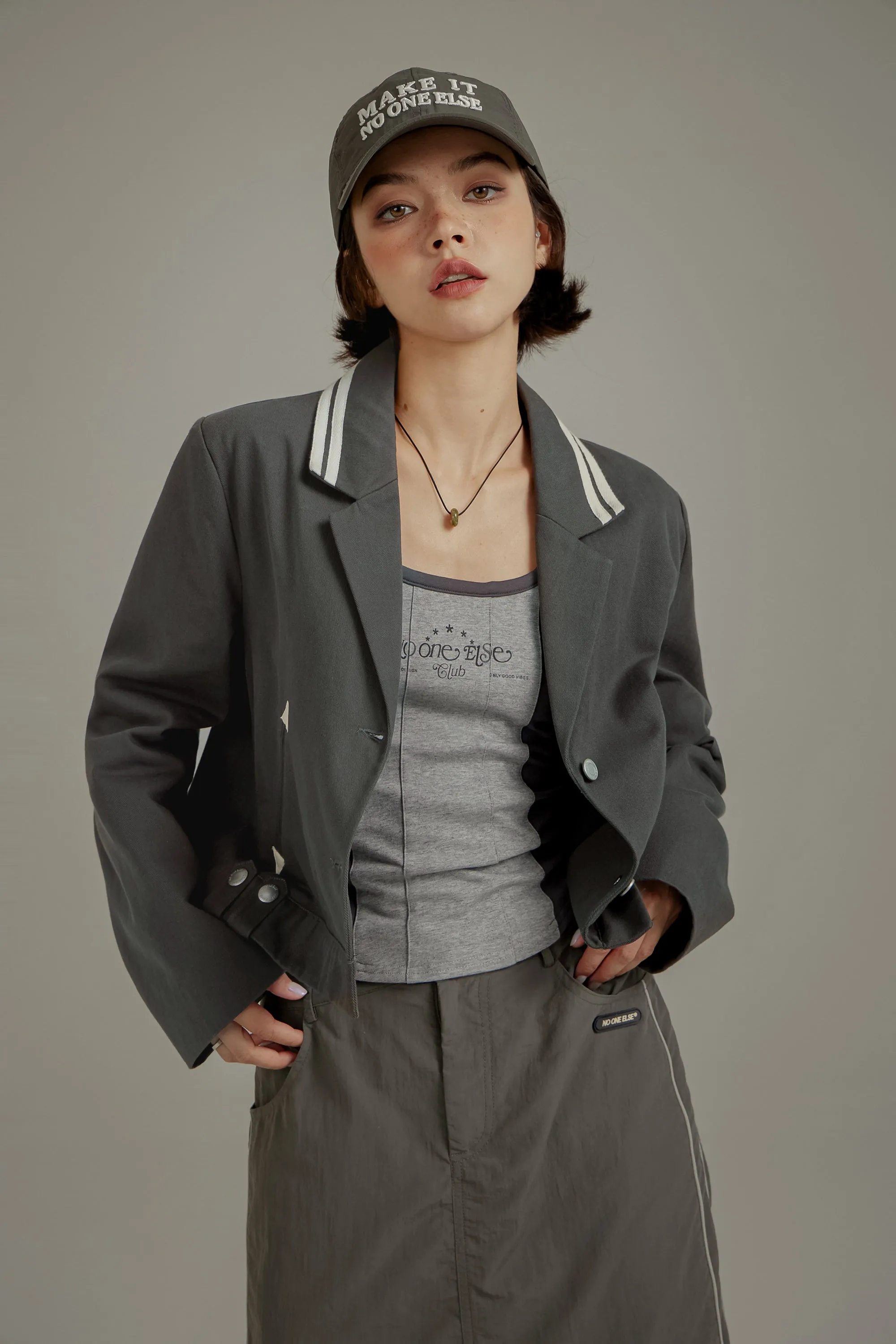 Vintage Sporty Blazer Jacket