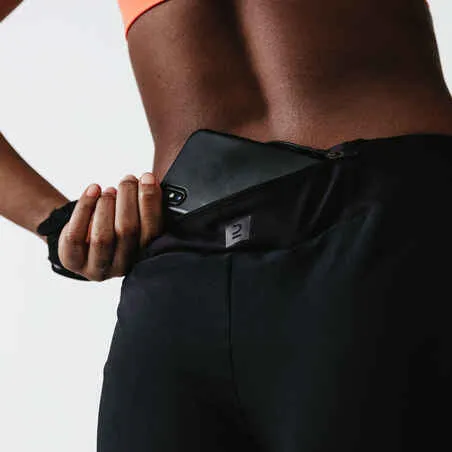 Women's running shorts dry - black