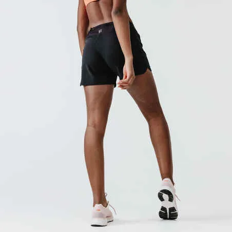 Women's running shorts dry - black