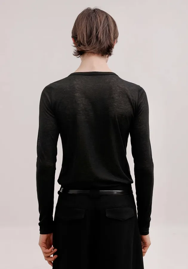 Zhou Tight Fit Long Sleeve T-Shirt