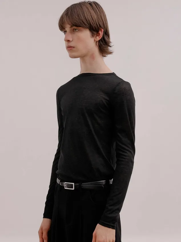 Zhou Tight Fit Long Sleeve T-Shirt